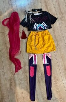 Dievčenský kostým Huntrix Mira veľ.134