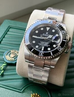 Rolex Submariner Date, Nové, 41mm, Čierne