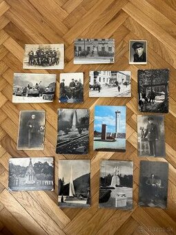 Vojenské fotky a pohladnice