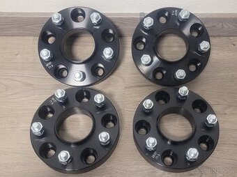 Rozširovacie podložky duralové 4ks 5x127 stred 71.6 štiftové