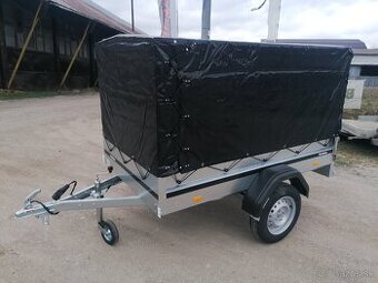 ✅ Prívesný vozík Brenderup s vysokou plachtou✅