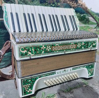 Pianová harmonika - akordeon - Hohner Verdi I -