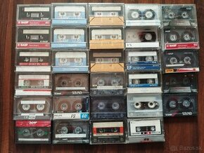 Retro audiokazety,VHS,CD,VHS,MC Cleaner a mc,adapter