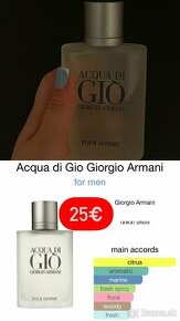 Acqua di Gio Giorgio Armani for men