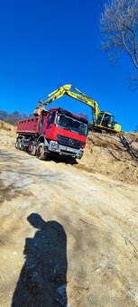 Autodoprava : Výkopové práce : Hydraulická ruka : Preprava