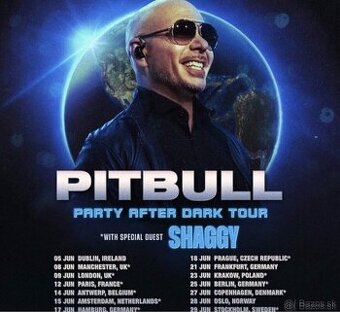 Kupim listky na Pitbulla Praha