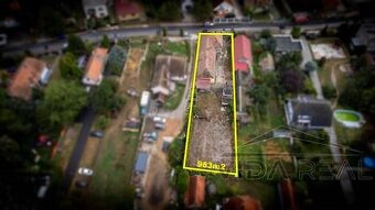 Na predaj veľký pozemok so starším rodinným domom pri Senci