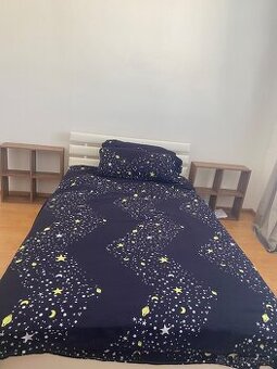 Posteľ 120x200 cm s matracom a úložným priestorom