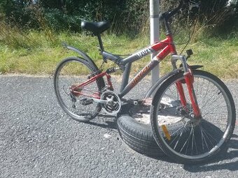 Predám celoodpruzeny bicykel 26"