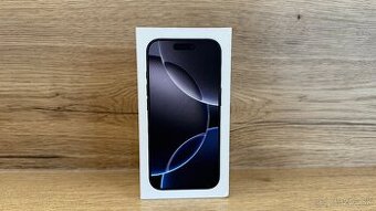 iPhone 16 Pro 1 TB čierny titán