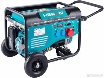 Elektrocentrála HERON EGM 68 AVR3 s podvozkom