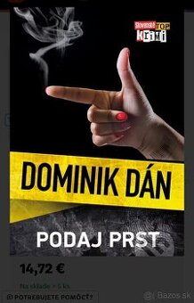 Predám knihu- Dominik Dán – Podaj prst