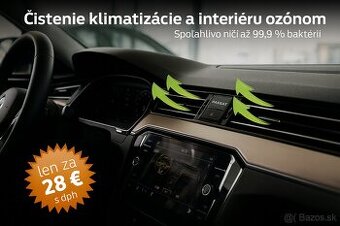 Dezinfekcia klimatizácie a interiéru automobilov