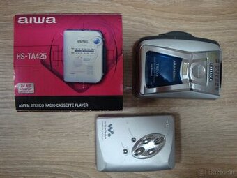 3 ks walkman + dalsie na diely
