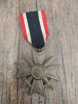Nemecký zaslužný kríž ww2 s mečmi original