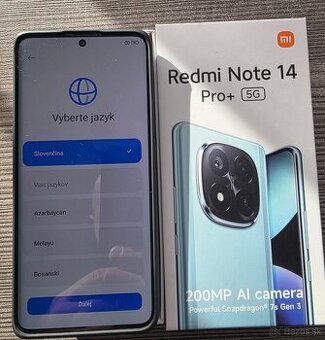 Xiaomi Redmi Note 14 Pro+ 5G – 12 GB RAM / 512 GB úložisko –