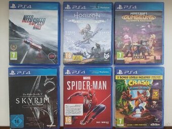 Predám hry na PS4