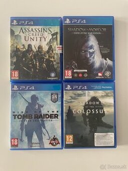 Predám hry na Playstation 4 a 5 PS 4 PS 5