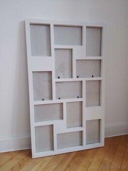 Rámik na fotky biely - 38x63cm