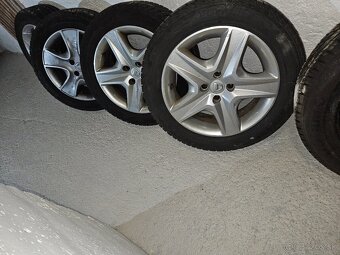 Predám sadu kolies 4x100 a zimné pneumatiky 205/55 R16