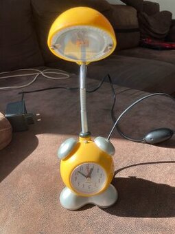 Detská Lampa + hodiny + budík