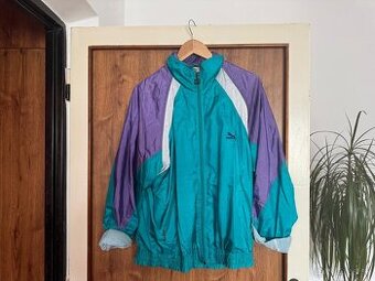 Šušťáková bunda Puma tyrkysovo-fialová