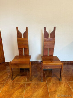 Predám drevené stoličky – klasické aj masívne bez klincov