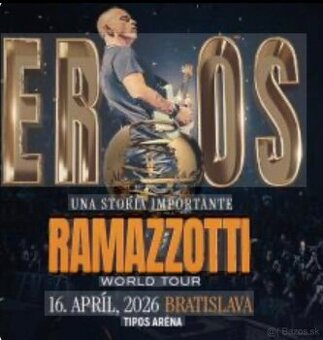 Eros Ramazzotti 2 Listky