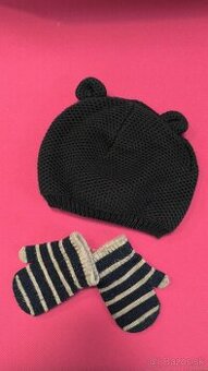 set čiapka a rukavičky