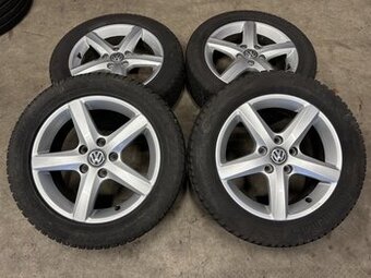 Predám originálne VW disky ASPEN R16 + zimné Continental