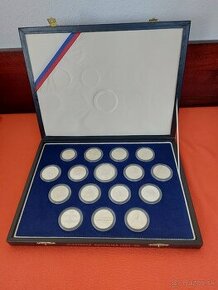 Sada strieborných pamätných mincí Slovensko 1993-1996, Bk