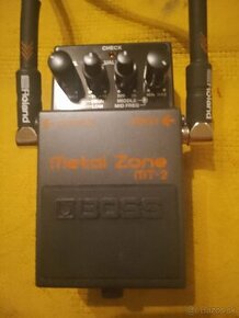 Predam gitarovy efekt Metal Zone MT-2 (distortion) + adapter