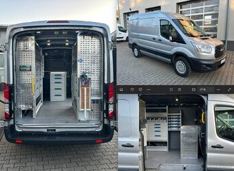 Ford Transit 2.2 Tdci, L1H2, regálový systém SORTIMO, DPH