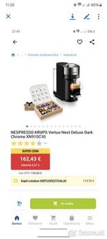 NESPRESSO KRUPS Vertuo Next Deluxe Dark Chrome XN910C10