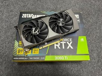 Predám kartu Zotac Geforce RTX 3060 Ti OC 8GB LHR