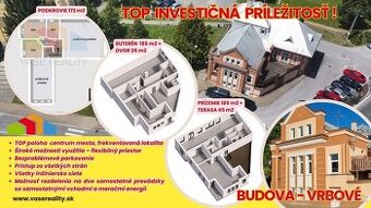 NEPREHLIADNITE investičná ponuka - Podnikateľský objekt V