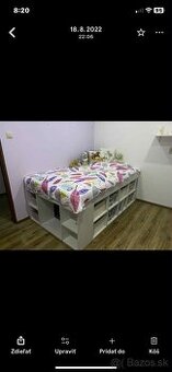 Predám veľkú vysokú postel