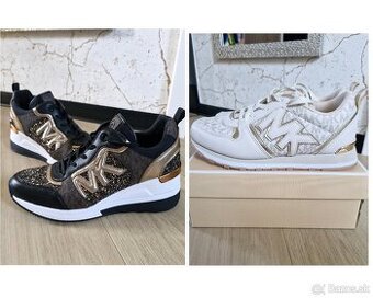 NOVE Michael Kors cierne hnede kremove zlate tenisky 36-39