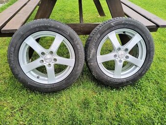 Alu disky Dezent R16 + letné pneumatiky