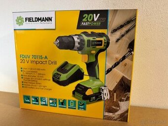 FIELDMANN 20V Aku vŕtačka s funkciou príklepu FDUV 70115-A