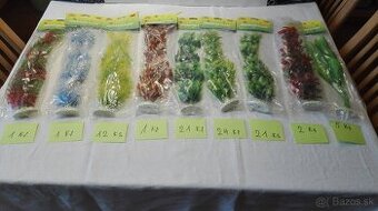 Rostlinky do akvária - umělé - 88 ks - 35 cm velké - 9 druhů