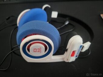 Koss Porta Pro + 2x Yaxi Pads (modré/červené) + Yaxi vrecko