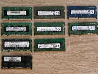 Rôzne pamäte DDR2, DDR3, DDR4
