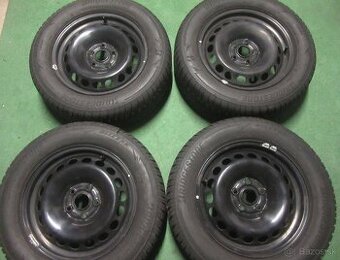 R16 zimná sada VW Passat rozteč 5x112 215/60R16 Bridgestone