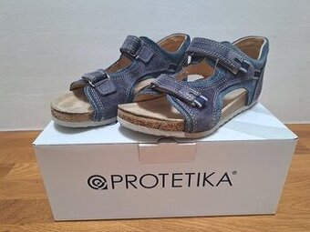 Protetika - kožené ortopedické prezuvky, 34