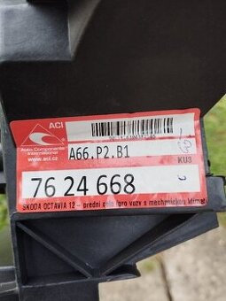 ŠKODA OCTAVIA III Přední čelo