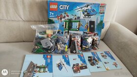 Predám Lego city 60317 Banková lúpež , kompletná, zachovalá