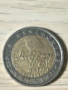 2€ minca France Prešeren 2007