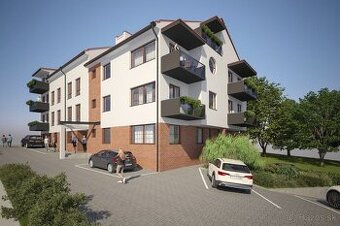 Byty na Hornej - Podkrovný 3-izbový byt v centre Banskej By