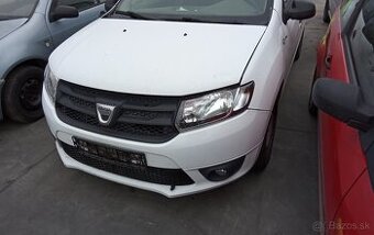 Dacia Logan, sandero 900 66kw aj 1.2 i rok 2016 biela